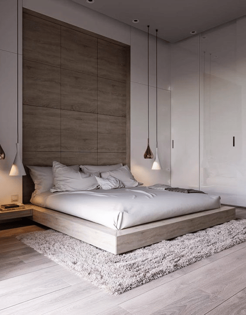minimalism bedroom style