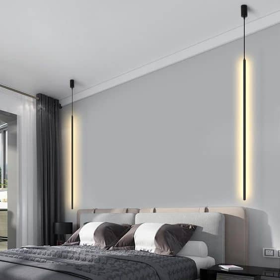 light in bedroom