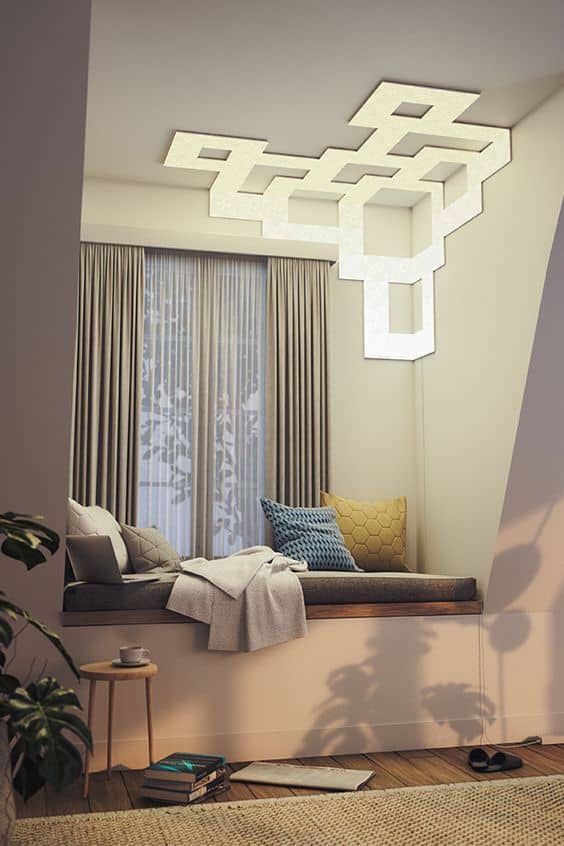 light in bedroom