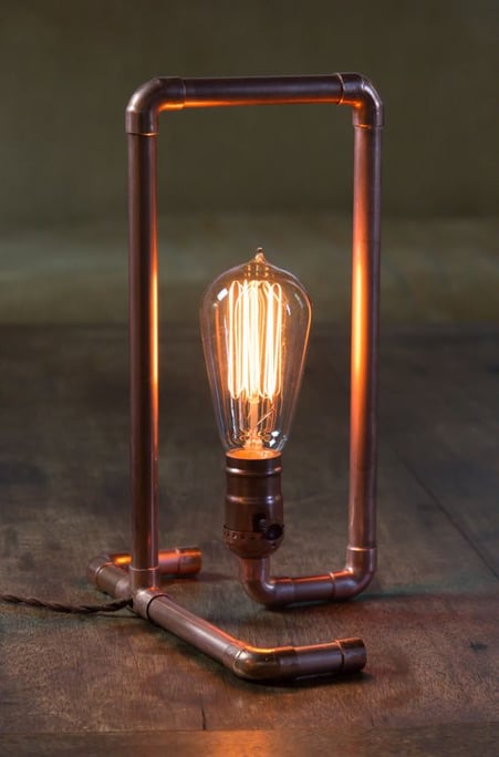 man cave edison bulb lamp