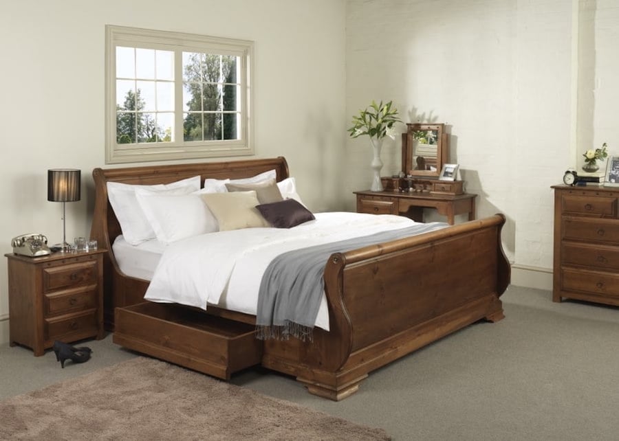 Camarge-Sleigh-Bed-with-Drawer-1
