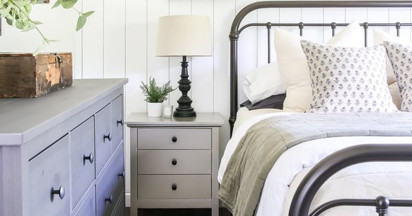 farmhouse style bedroom