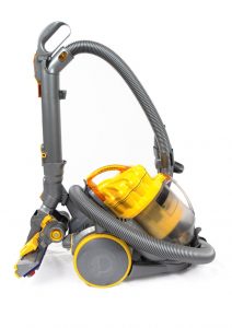 vacuum cleaner on white background