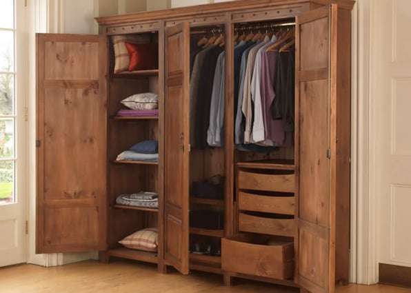 custom made wooden wardrobes