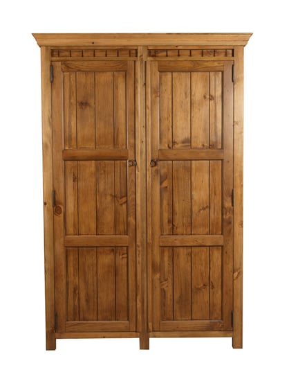 New England 2 Door Wooden Wardrobe