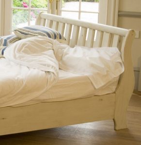 Shabby Chic Sleigh Bed