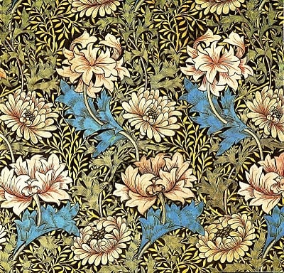 Wallpaper with flowers