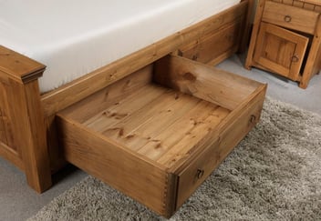 Solid Wood Storage Drawer