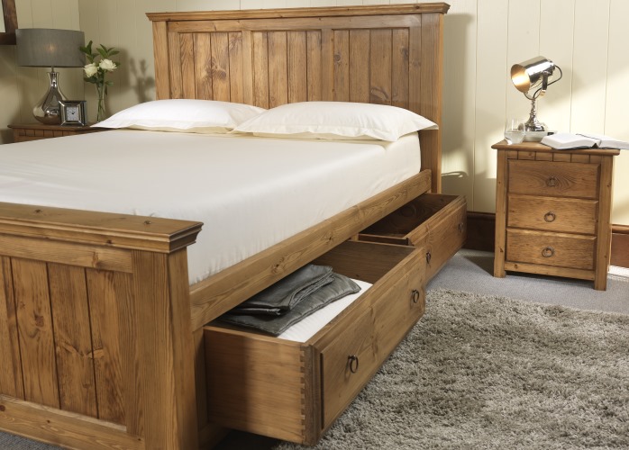 King bed deals with 6 drawers