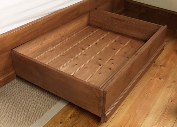 Solid Wood Underbed Storage Drawer
