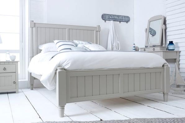 Painted New England Bed