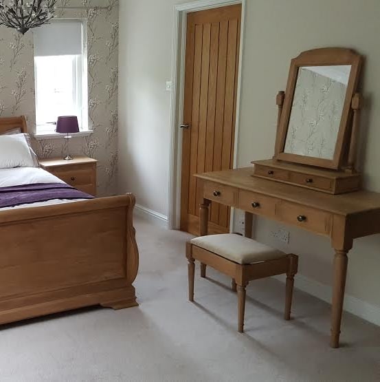 Solid Oak Dressing Table