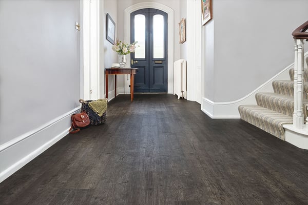 vinyl flooring in hallway