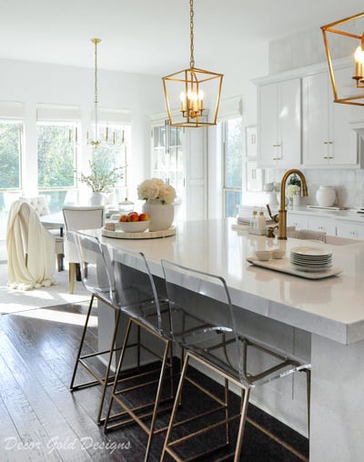 dining and elegant living room