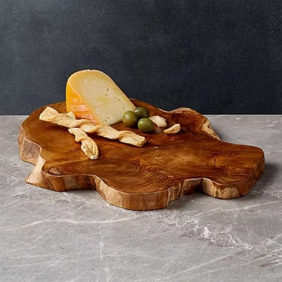 solid oak cutting board