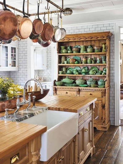 traditional oak kitchen